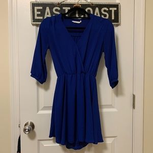 Blue Lush Work-dress